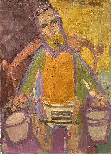 Portrait d'homme à l'homme 
